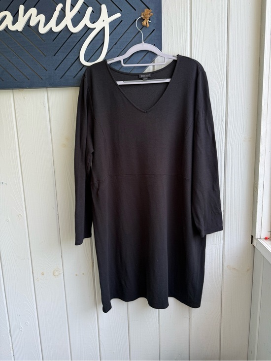 J. Jill Dresses & Skirts - J. Jill Black V-Neck Long-Sleeve Dress